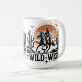 Wild_West_Cowboy_Adventure_mug2 コーヒーマグカップ (正面右)