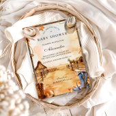 Wild West Cowboy Baby Shower 招待状