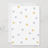 Wild West First Birthday • Little Buckaroo Theme 招待状 (裏面)