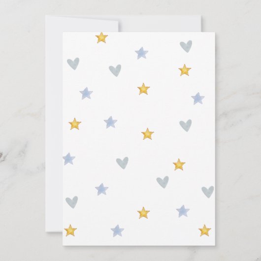 Wild West First Birthday • Little Buckaroo Theme 招待状 (裏面)