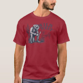 Wild West High Anxiety | おもしろ西部劇デザイン Tシャツ (正面)