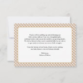 Wild West Ranch Rodeo Little Cowboy Baby Shower サンキューカード (裏面)