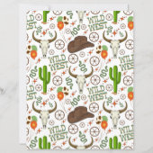 Wild West Scrapbook Paper (正面)