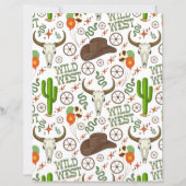 Wild West Scrapbook Paper (正面)