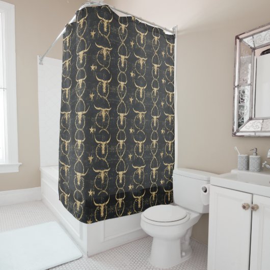 Wild West Shower Curtain シャワーカーテン (インサイチュ)
