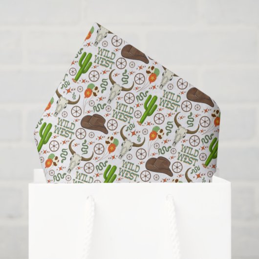 Wild West Tissue Paper 薄葉紙 (ギフトバッグ)