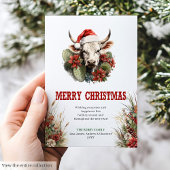 Wild West Yuletide Holiday Greeting Card シーズンカード
