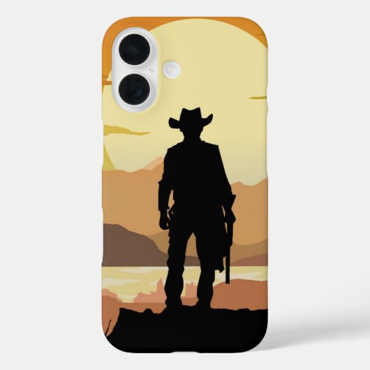 Wild Wild West Gunslinger Case Case-Mate iPhoneケース (裏面)