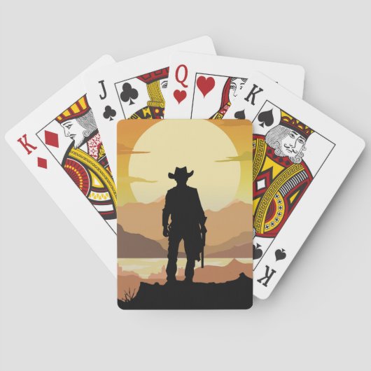 Wild Wild West Playing Cards トランプ (裏面)