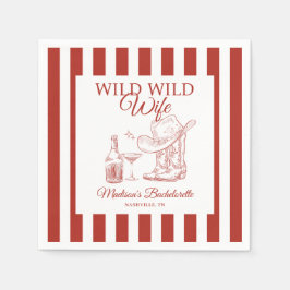 Wild Wild Wife バチェラー スタンダードカクテルナプキン