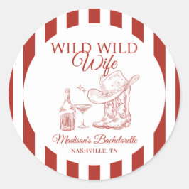 Wild Wild Wife バチェラー ラウンドシール