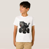 Wild Wolf Monster Truck Tシャツ (正面フル)