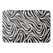 Wild Zebra Bathroom Mat バスマット (正面)