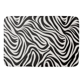 Wild Zebra Bathroom Mat バスマット