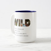 WILD Zion コーヒーマグ ツートーンマグカップ (正面左)
