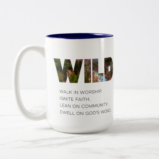 WILD Zion コーヒーマグ ツートーンマグカップ (左)