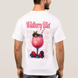 Wildberry Lillet T-Shirt – Elegant Fruit Cocktail Tシャツ