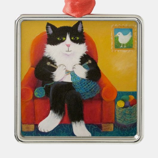 Wildboyのニット! メタルオーナメント (正面)