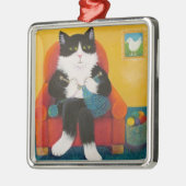 Wildboyのニット! メタルオーナメント (左)