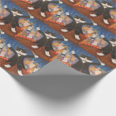 Wildboyは音楽包装紙に直面します ラッピングペーパー (角)