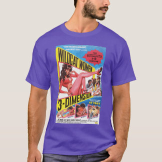 Wildcat Women 3D - モダン Tシャツ