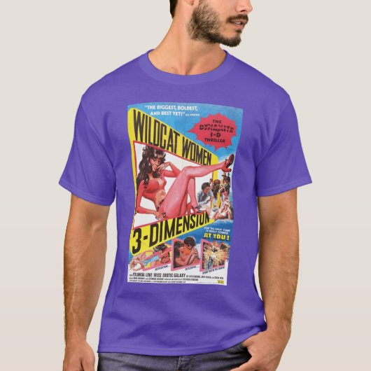 Wildcat Women 3D - モダン Tシャツ (正面)