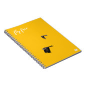 Wilde4life NoteBook 'Flyby on yellow' ノートブック (右側)