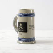 Wilde Jungz Berlin Bierkrug mit Spruch ビールジョッキ (正面左)