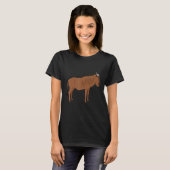 Wildebeests Are My Spirit Animal  Fun Wildebeest 1 Tシャツ (正面フル)