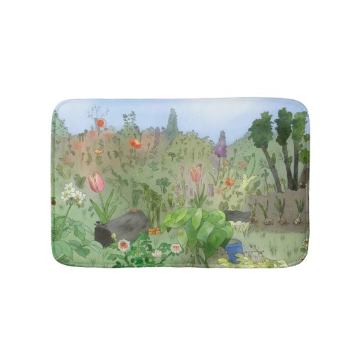 Wilder Garten Badematte バスマット (正面)