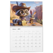 Wilder Westen Kalender  カレンダー (1月 2027)