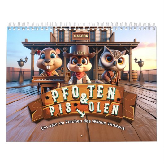 Wilder Westen Kalender  カレンダー (カバー)