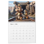 Wilder Westen Kalender  カレンダー (2月 2026)