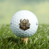 Wilderness Buck Camo Golf Ball ゴルフボール (インサイチュ 木)