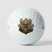 Wilderness Buck Camo Golf Ball ゴルフボール (正面)