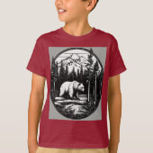 Wilderness Pines Logo Tシャツ (正面)