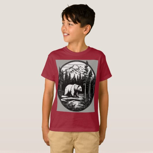 Wilderness Pines Logo Tシャツ (正面フル)