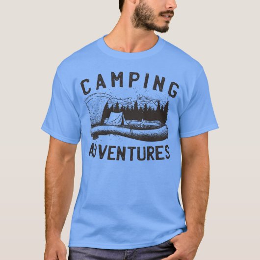 Wilderness Ready Camping Ae friend Tシャツ (正面)