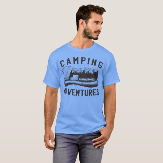 Wilderness Ready Camping Ae friend Tシャツ (正面フル)