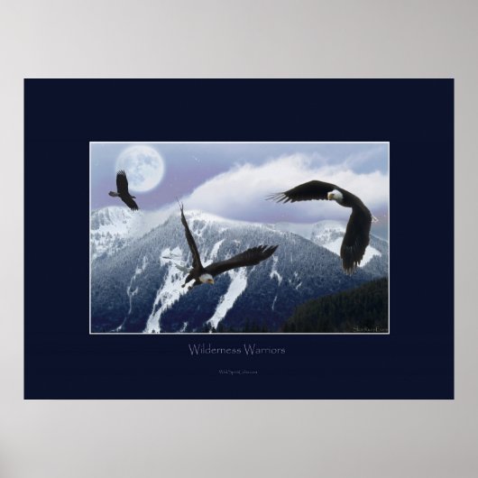 WILDERNESS WARRIORSアートポスター ポスター (正面)