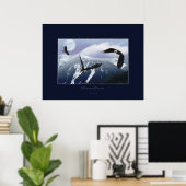 WILDERNESS WARRIORSアートポスター ポスター (ホームオフィス)