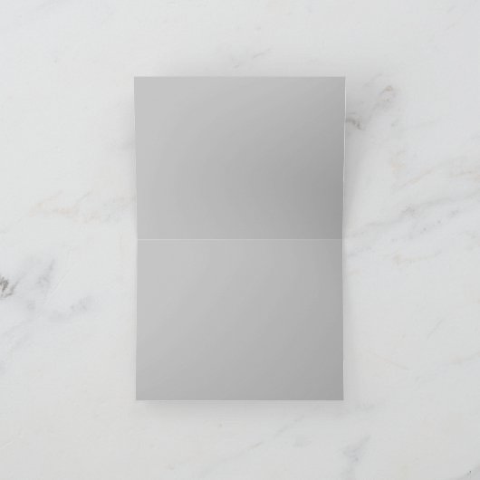 Wilderness Woodland Predator Wolf サンキューカード (内部)