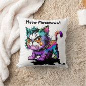 Wildes Kätzchen クッション (ブランケット)