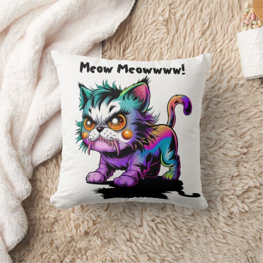 Wildes Kätzchen クッション (ブランケット)