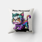 Wildes Kätzchen クッション (裏面)