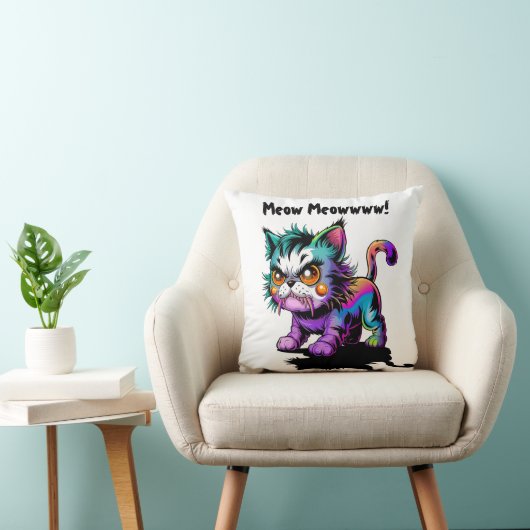 Wildes Kätzchen クッション (椅子)
