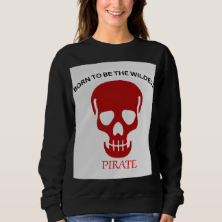 Wildest Pirate Skull Artwork スウェットシャツ