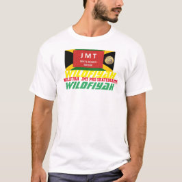 WILDFIYAH JMT メンズ ベーシック Tシャツ