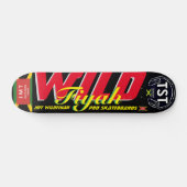 WILDFIYAH JMT 7 3/4"スケートボードデッキ スケートボード (横)