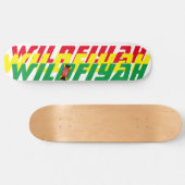 WILDFIYAH JMT 8 1/4" スケートボードデッキ (横)